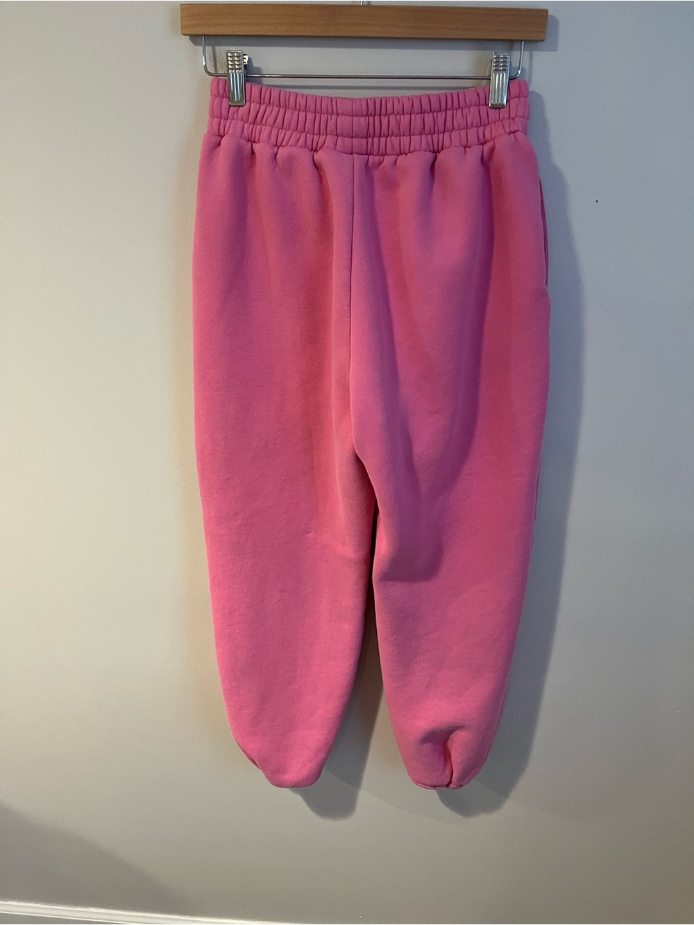 Comfrt Women's High-Waist Pink Sweatpants Small - Picture 3 of 5